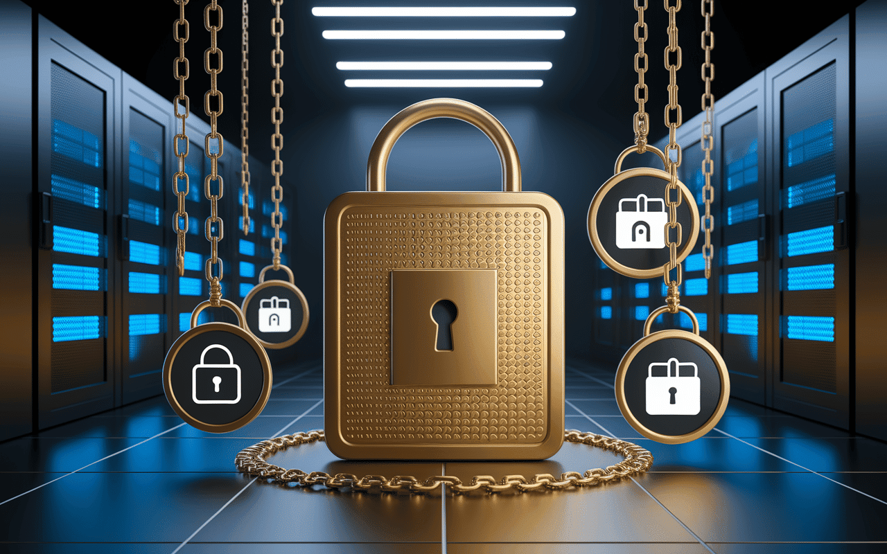 Symbole sécurité edocperso chiffrement et protection
