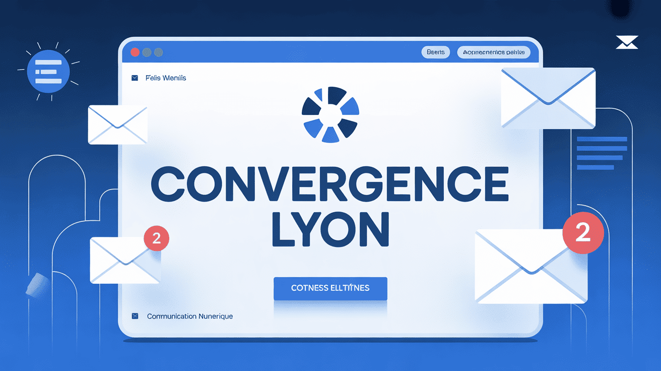 interface messagerie convergence lyon ecran ordinateur