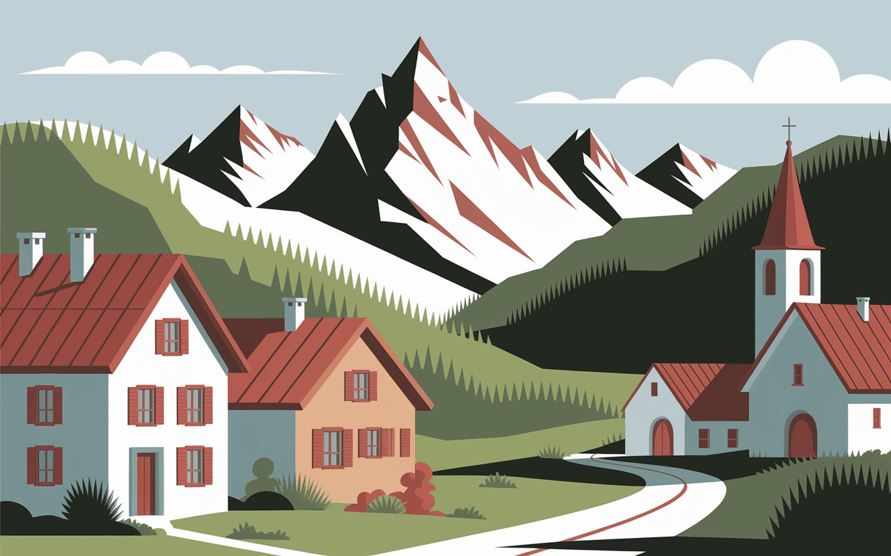 village oze alpes maisons traditionnelles