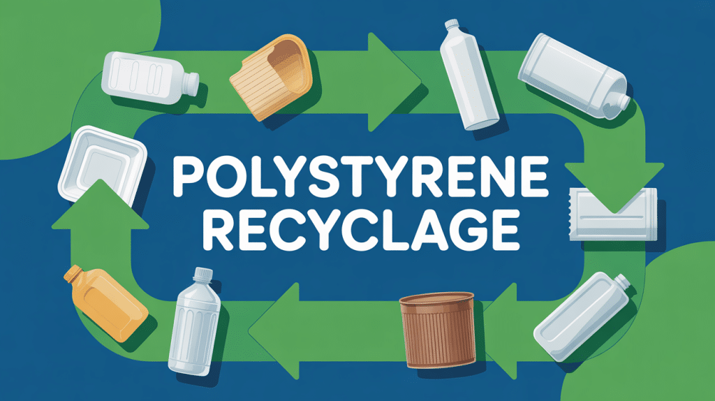 emballages alimentaires en polystyrène recyclés en nouveaux produits