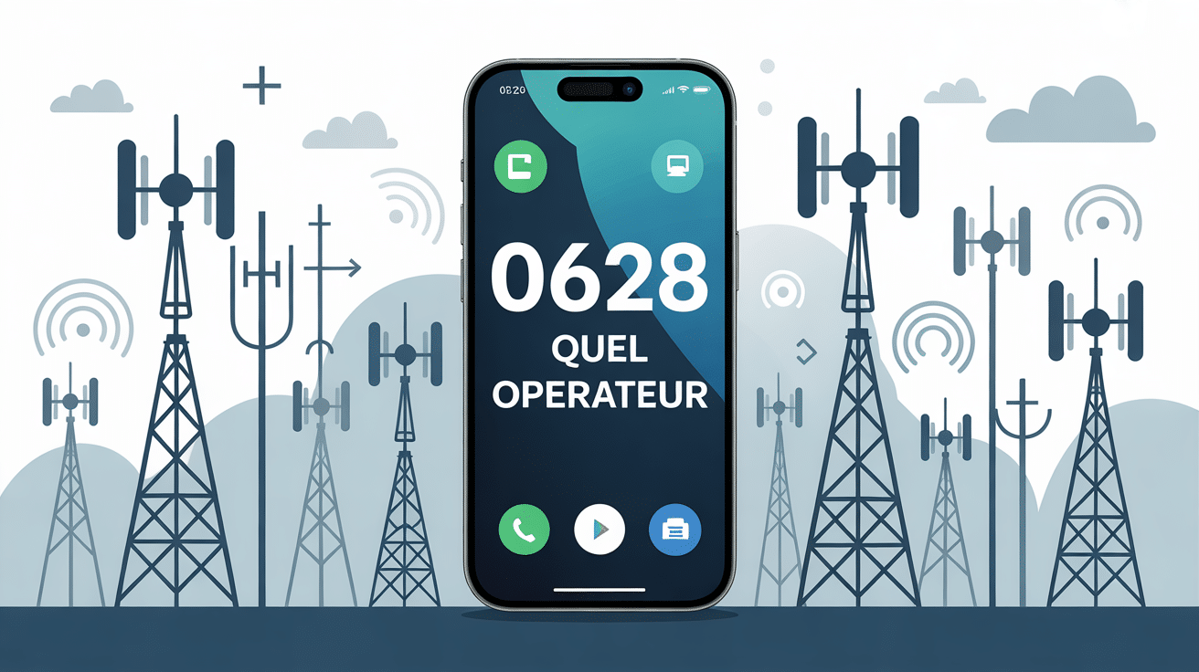0628 quel opérateur illustration smartphone réseaux