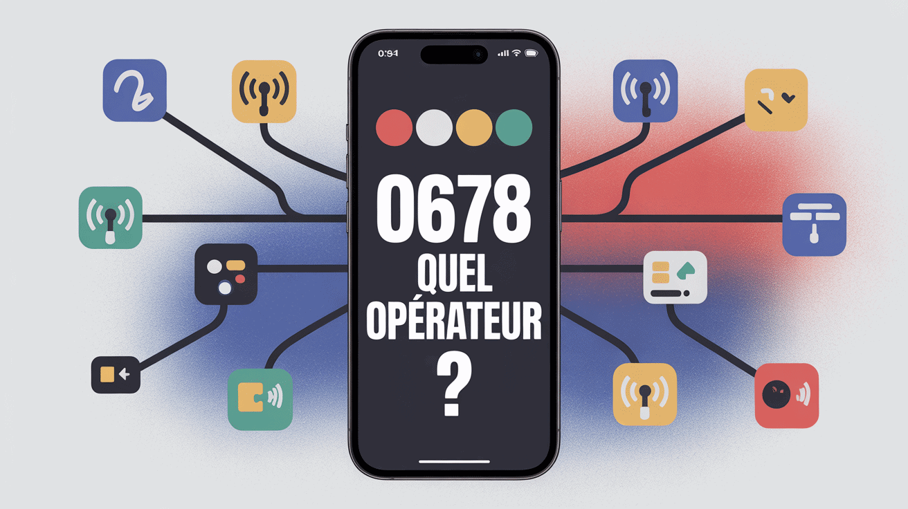 0678 quel opérateur visuel smartphone et logos opérateurs