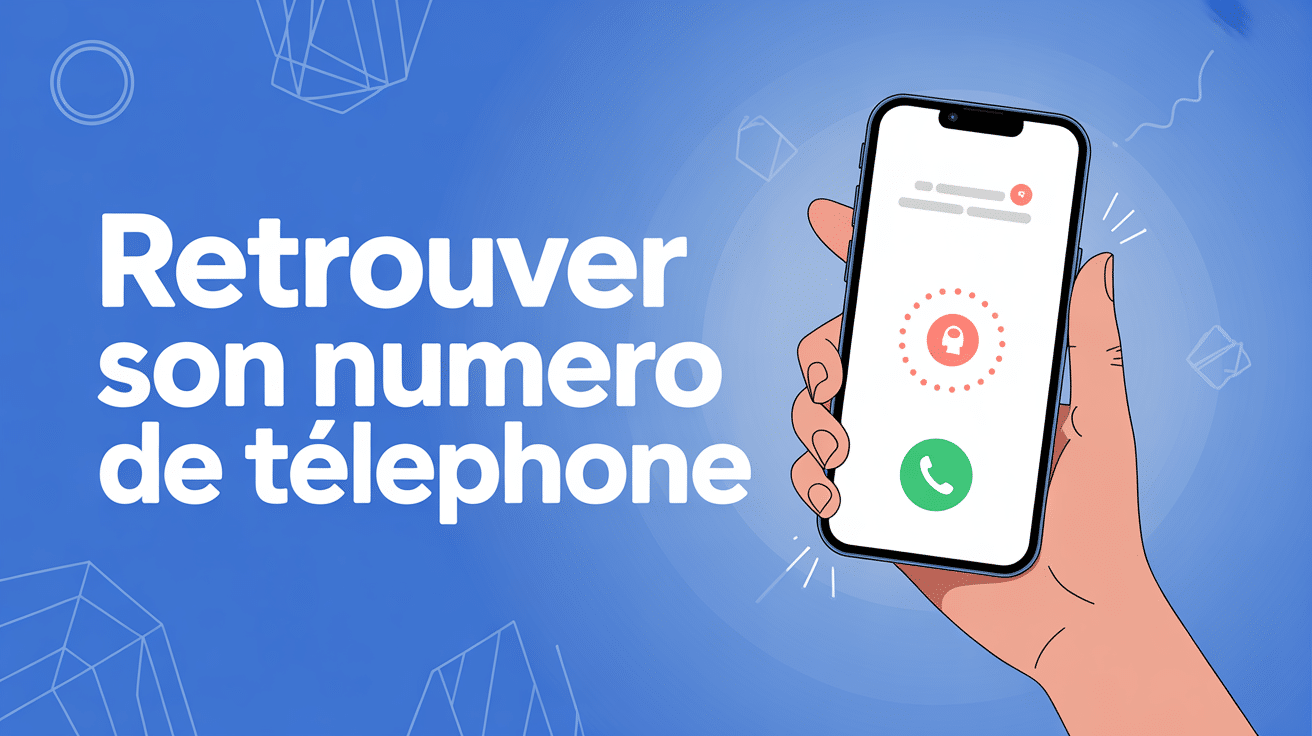 c'est quoi mon numéro de téléphone main tenant smartphone