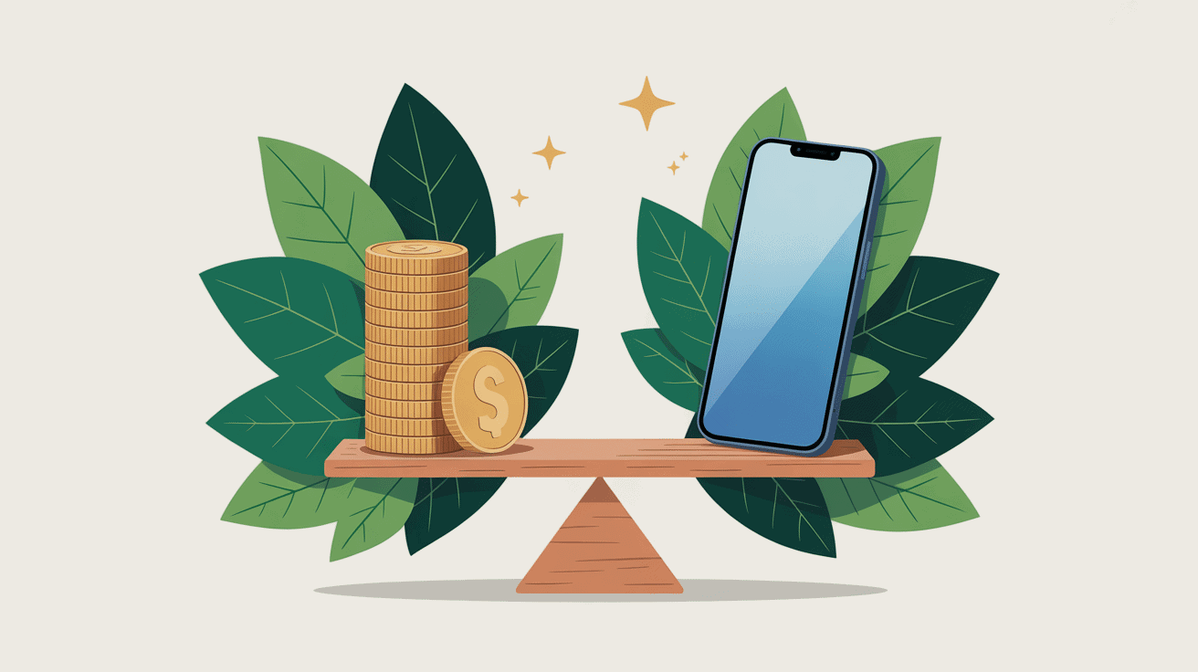 c'est quoi un telephone reconditionné balance pièces smartphone écologie