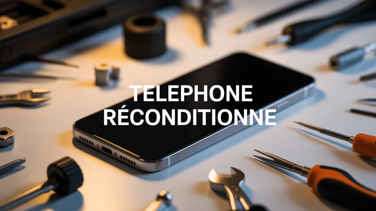 c'est quoi un telephone reconditionné avec smartphone et outils