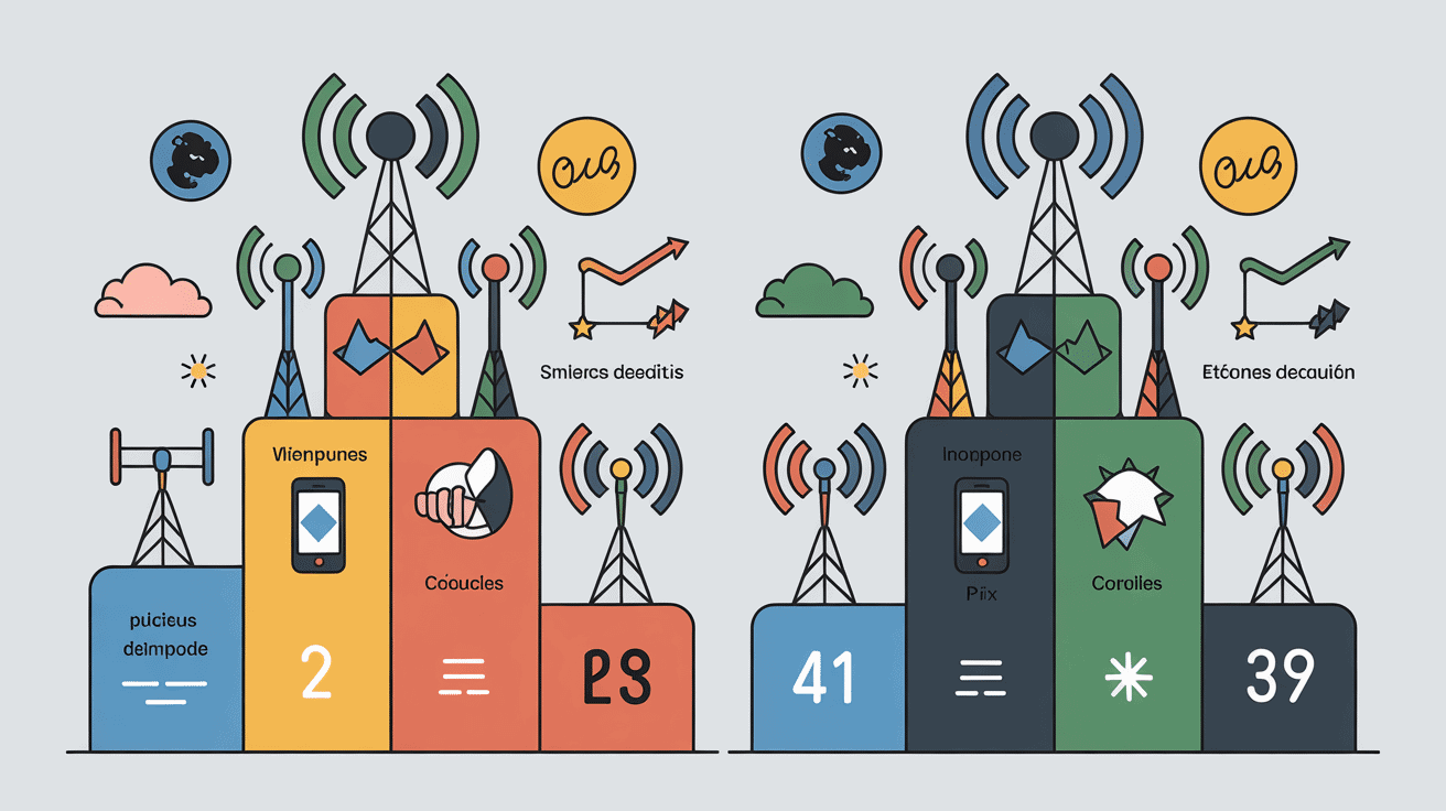 Free ou Bouygues tableau comparaison forfaits et services
