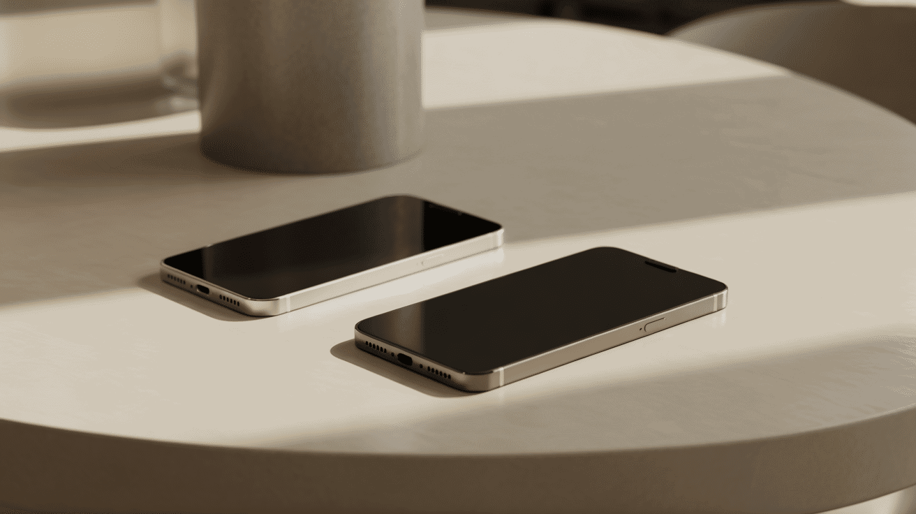 iphone 11 pro vs iphone 12 différence bords et matériaux