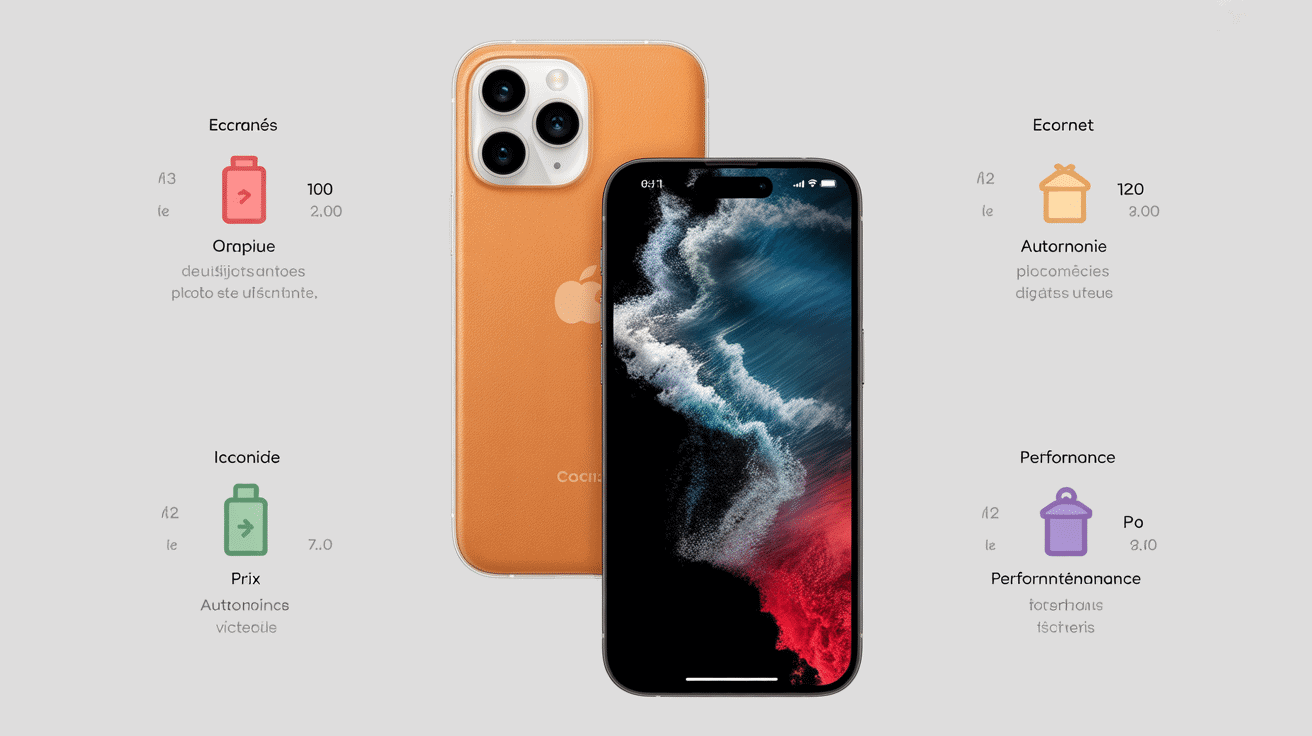 iphone 11 vs iphone 11 pro comparaison technique prix autonomie
