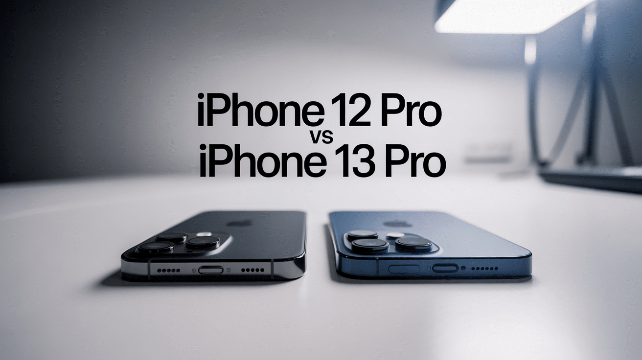 iphone 12 pro vs iphone 13 pro côte à côte