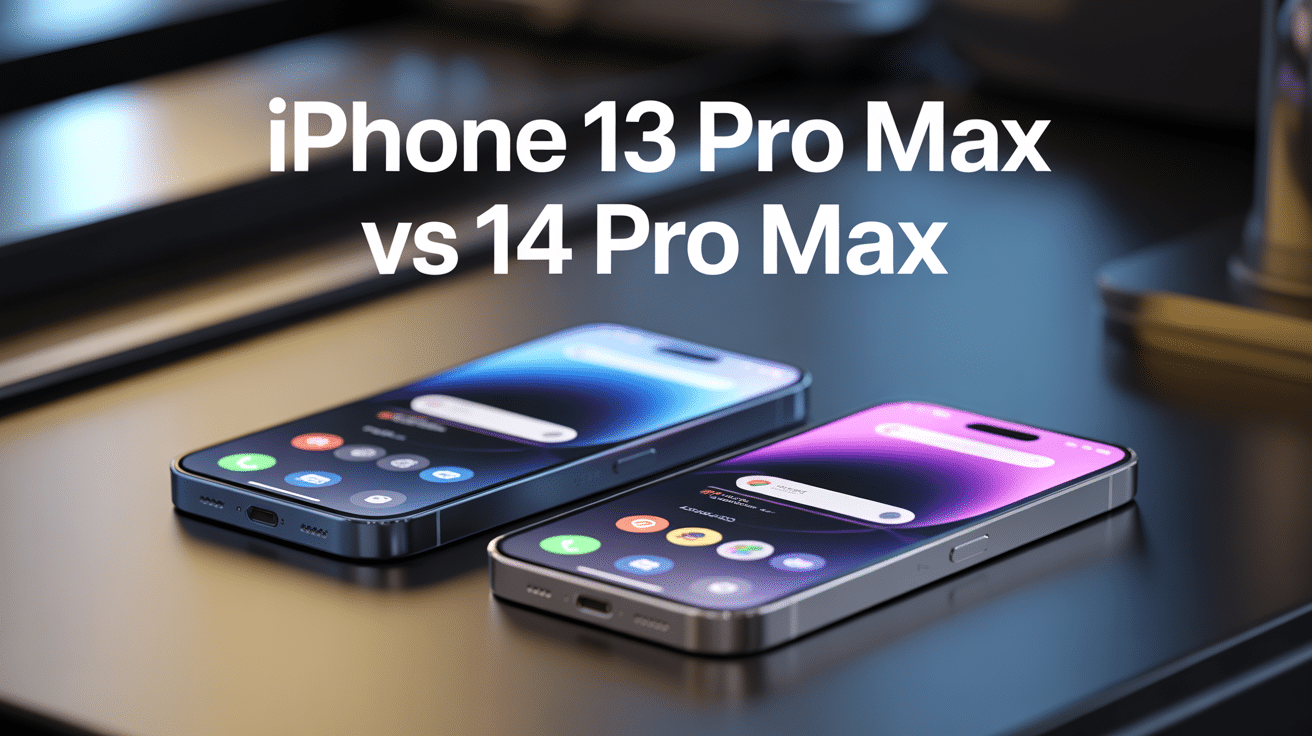 iphone 13 pro max vs iphone 14 pro max côte à côte