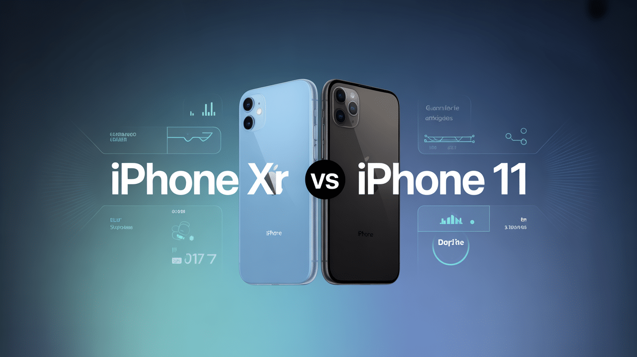 iphone xr vs iphone 11 côte à côte comparatif