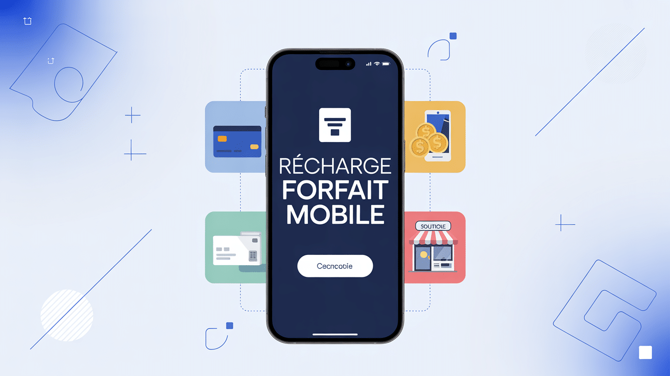 lebara comment recharger illustration smartphone et moyens de paiement