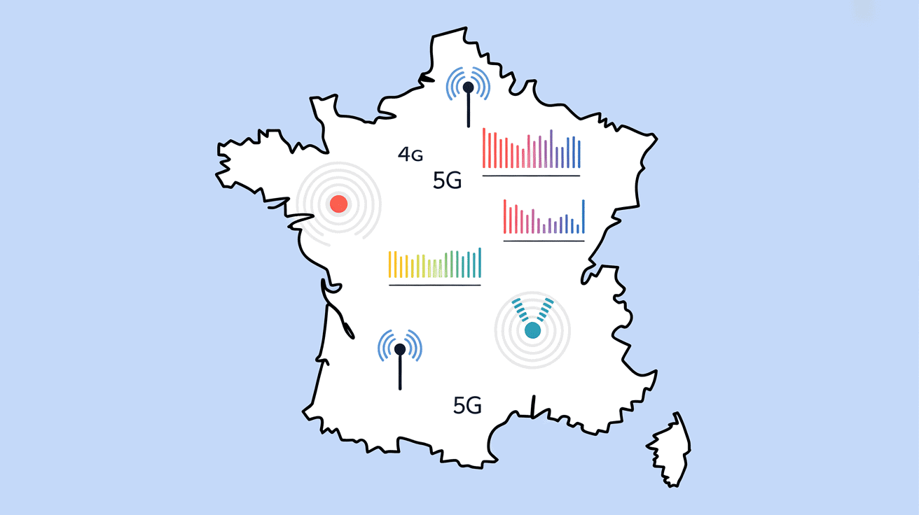 orange ou sfr carte antennes signal france