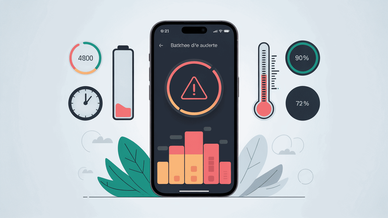 quand changer batterie iphone alertes autonomie faible