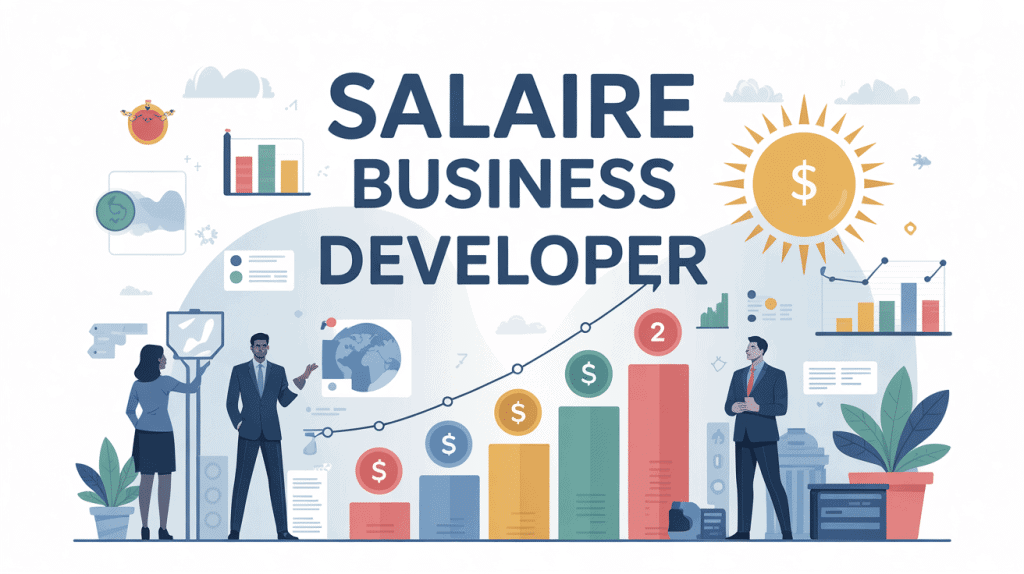 illustration business developer salaire niveaux et influences