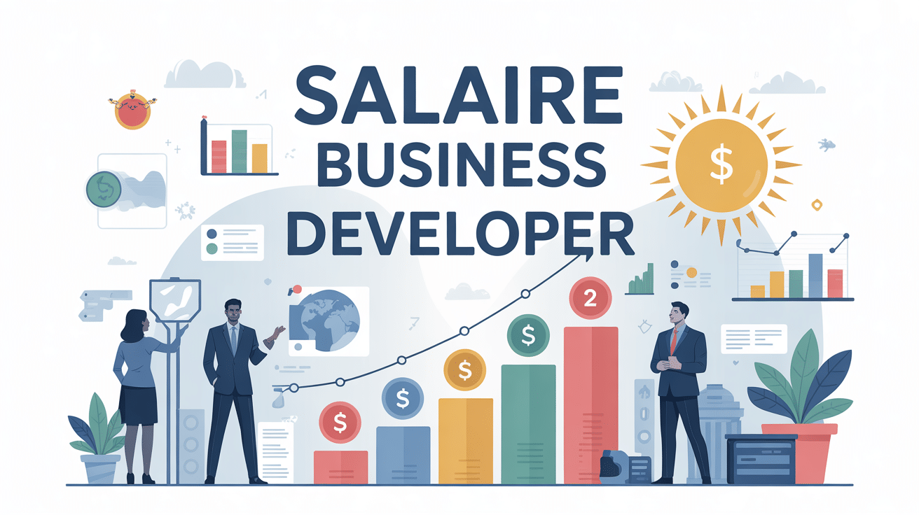 illustration business developer salaire niveaux et influences