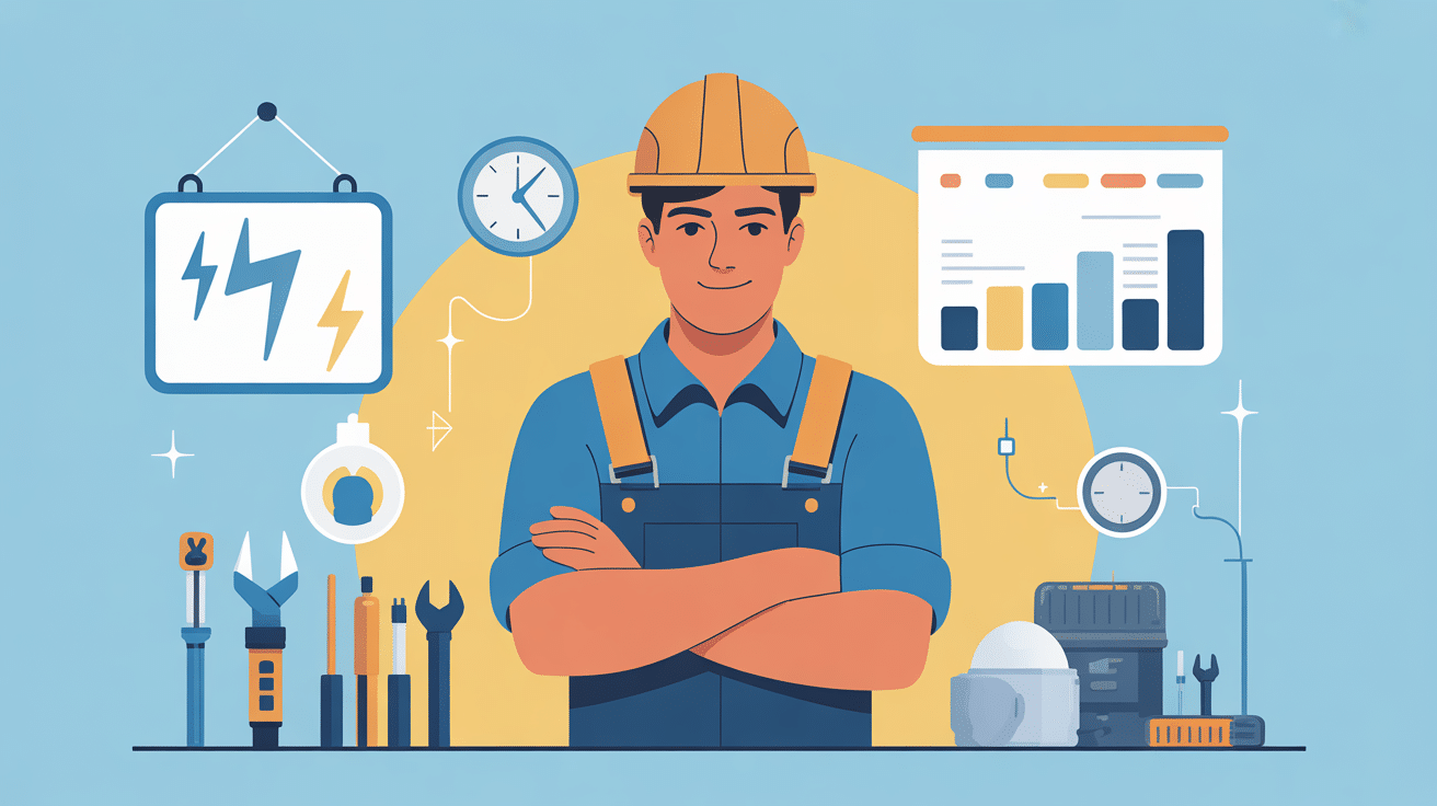 electricien salaire graphique France