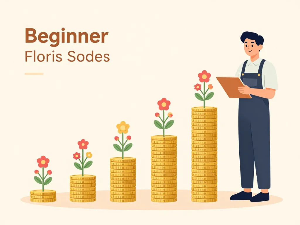 fleuriste salaire progression niveaux expérience