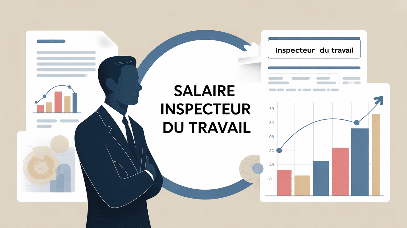 illustration inspecteur du travail salaire et primes