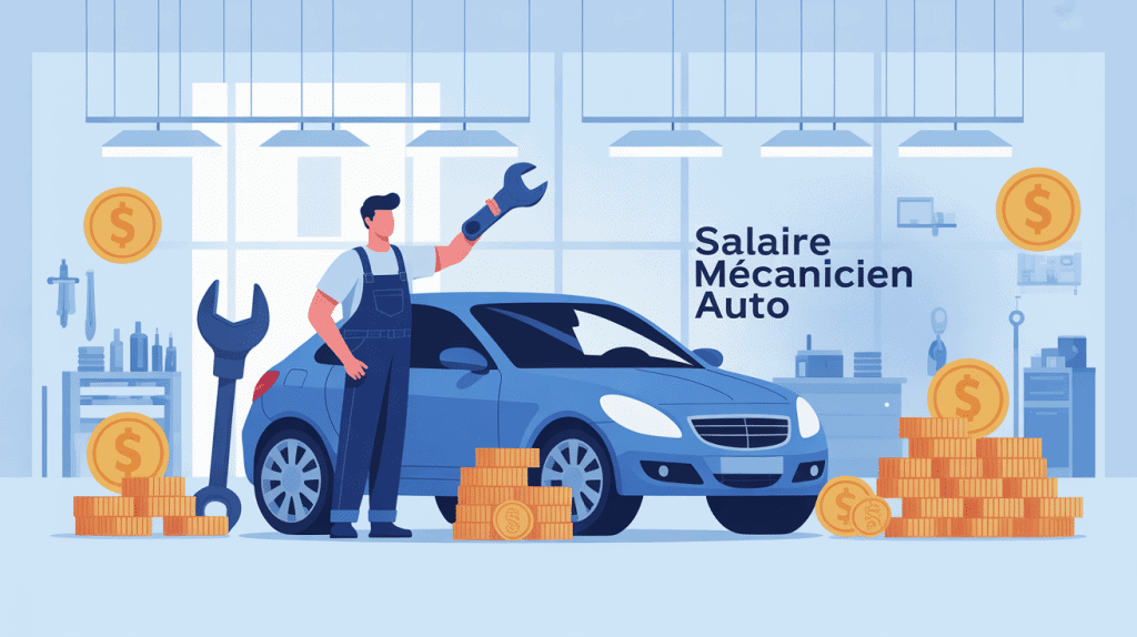 salaire mecanicien auto visuel metier et rémunération France