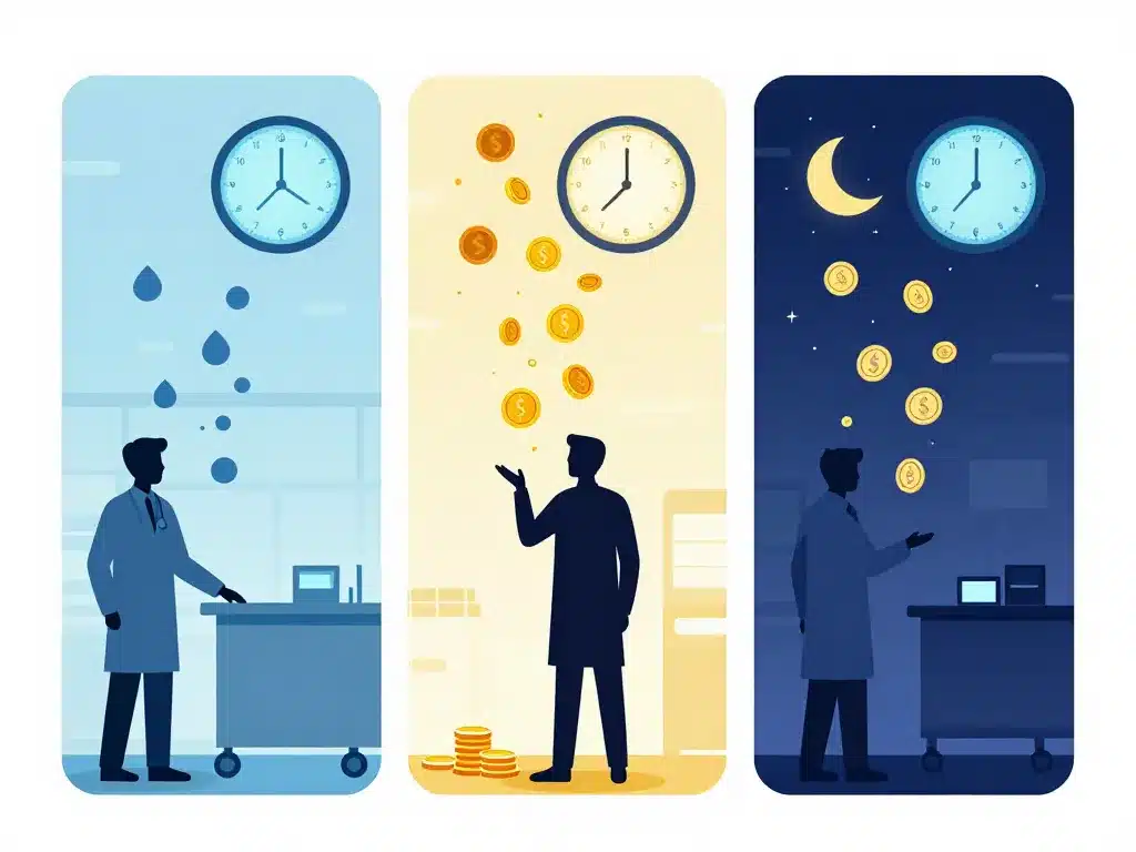 Gardes et majorations salaire medecin interne