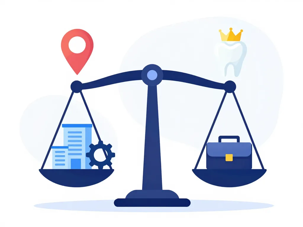 facteurs influence salaire prothesiste dentaire balance métaphore