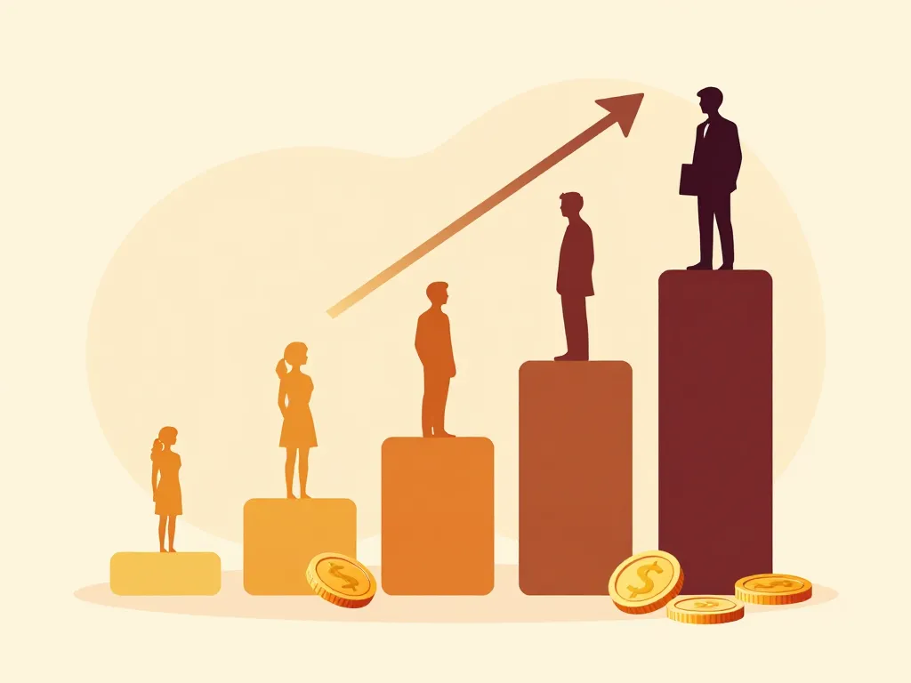 illustration variables et évolution salaire surveillant collège