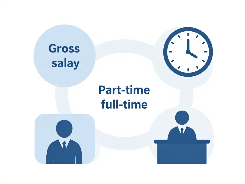 schéma salaire surveillant collège brut net temps partiel