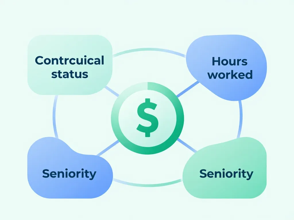 schéma facteurs aesh salaire