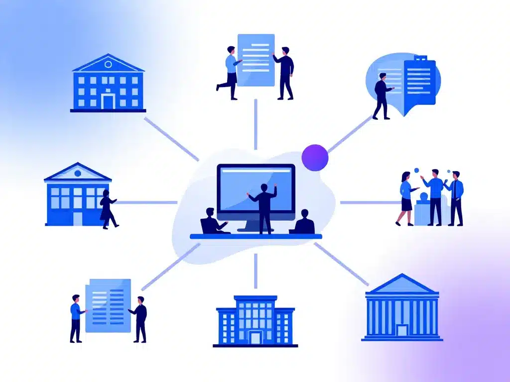 Schéma alternance marketing digital Paris Nexa écoles agences entreprises