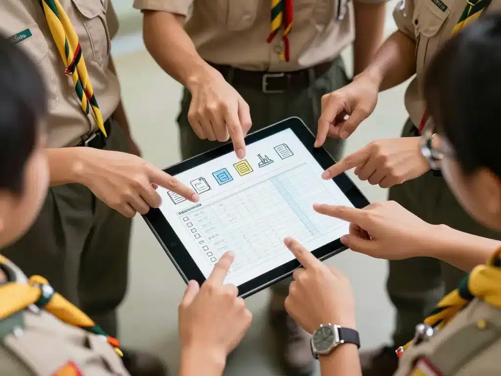 intranet sgdf gestion quotidienne leaders scouts