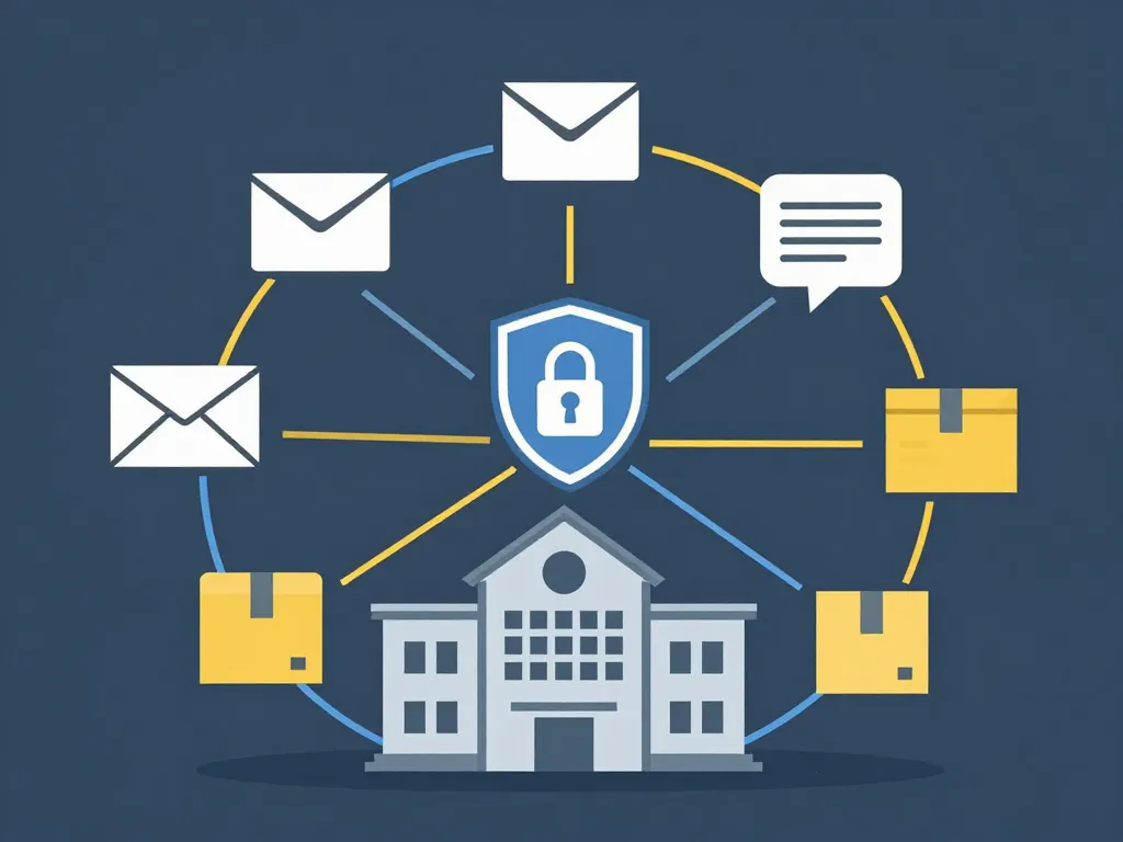 Diagramme laposte education services dédiés école