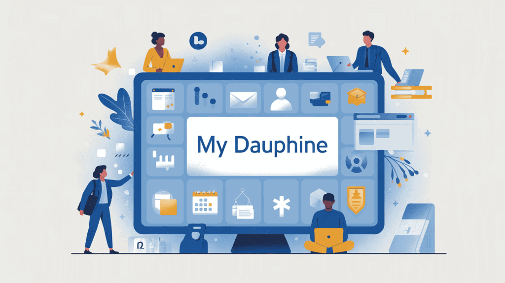 My Dauphine portail central étudiants université
