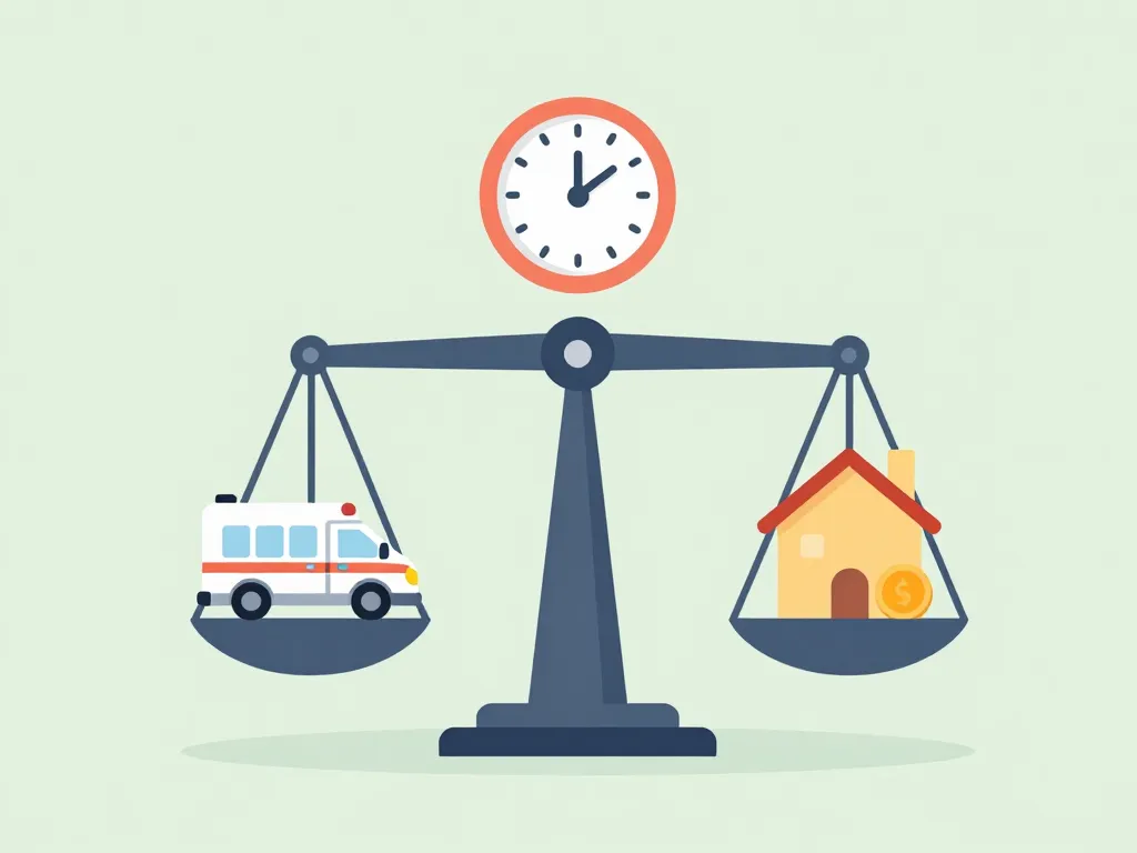 Balance abstraite facteurs salaire ambulancier France