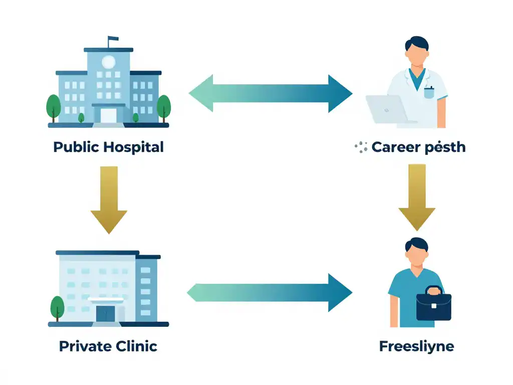 salaire anesthésiste différences public privé libéral