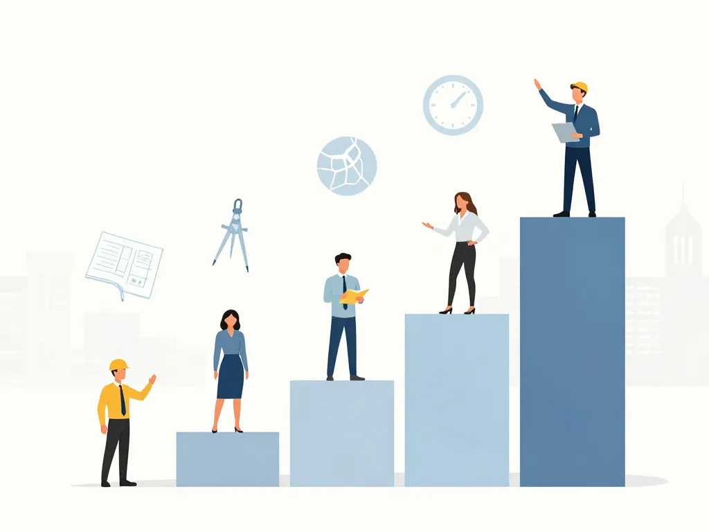 salaire architecte progression carrière niveaux