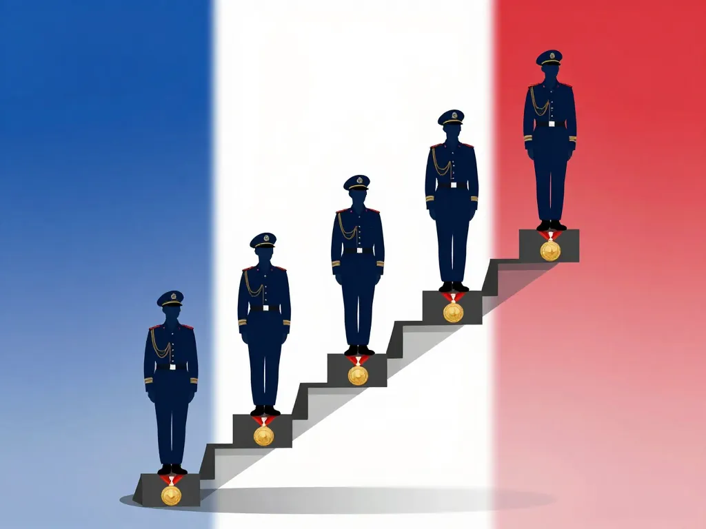 salaire gendarme évolution carrière et grade