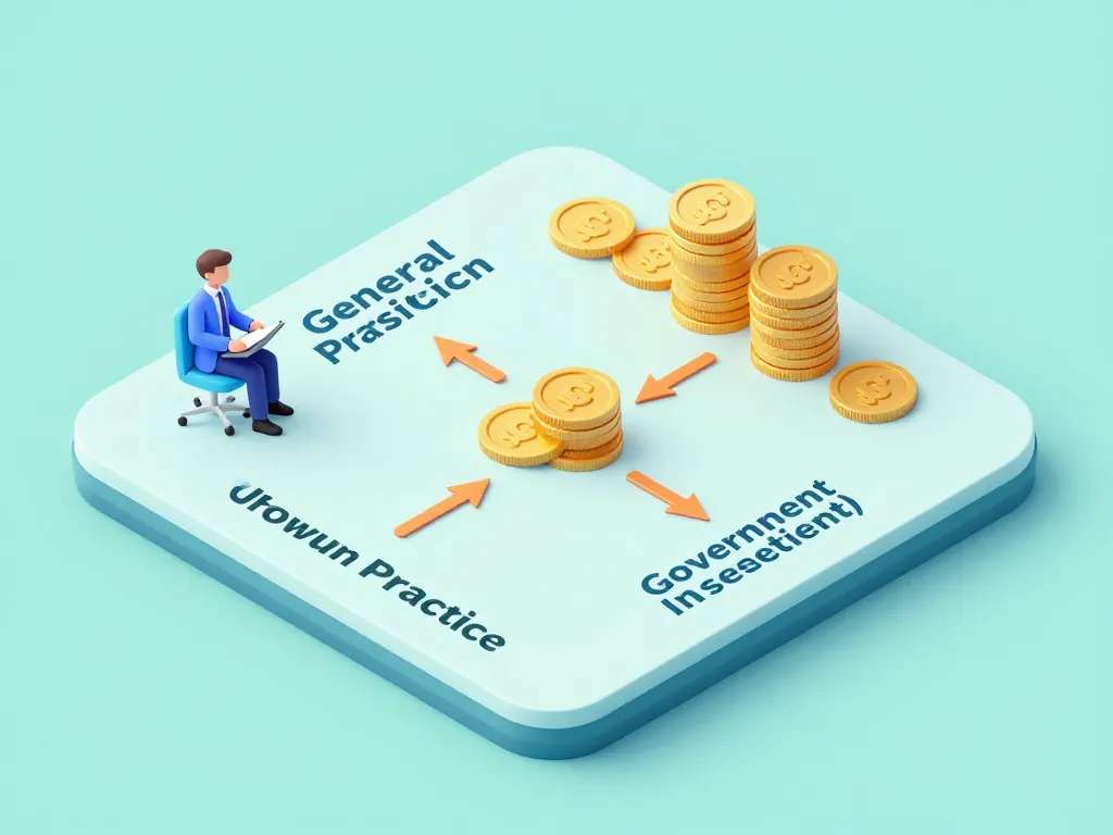 salaire medecin generaliste libéral flux financier