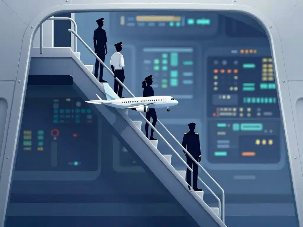 évolution salaire pilote de ligne cockpit étapes