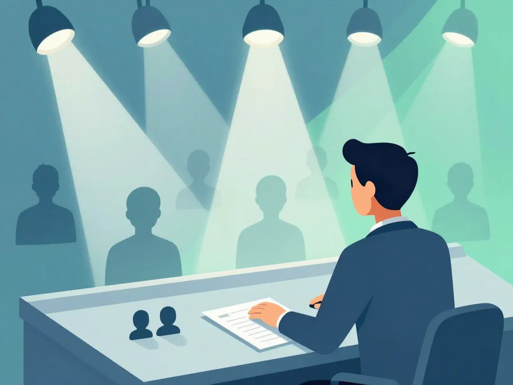 illustration stratégie sourcing recrutement