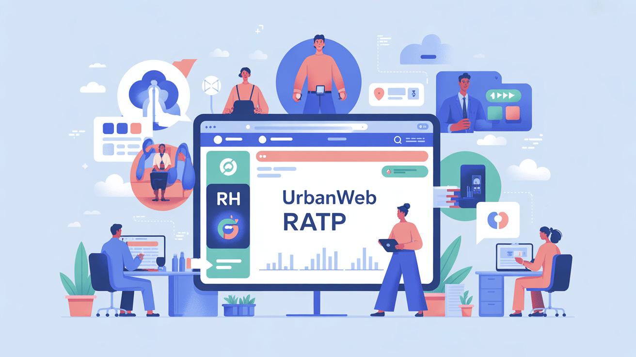 urbanweb ratp illustration portail extranet agents