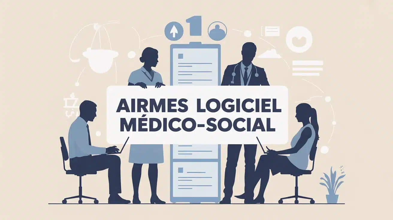 Illustration Airmes logiciel médico-social gestion dossier numérique