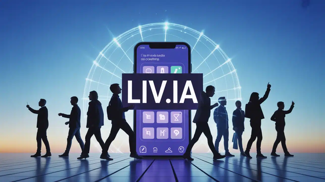 Illustration Liv ia insertion professionnelle jeunes technologie coaching