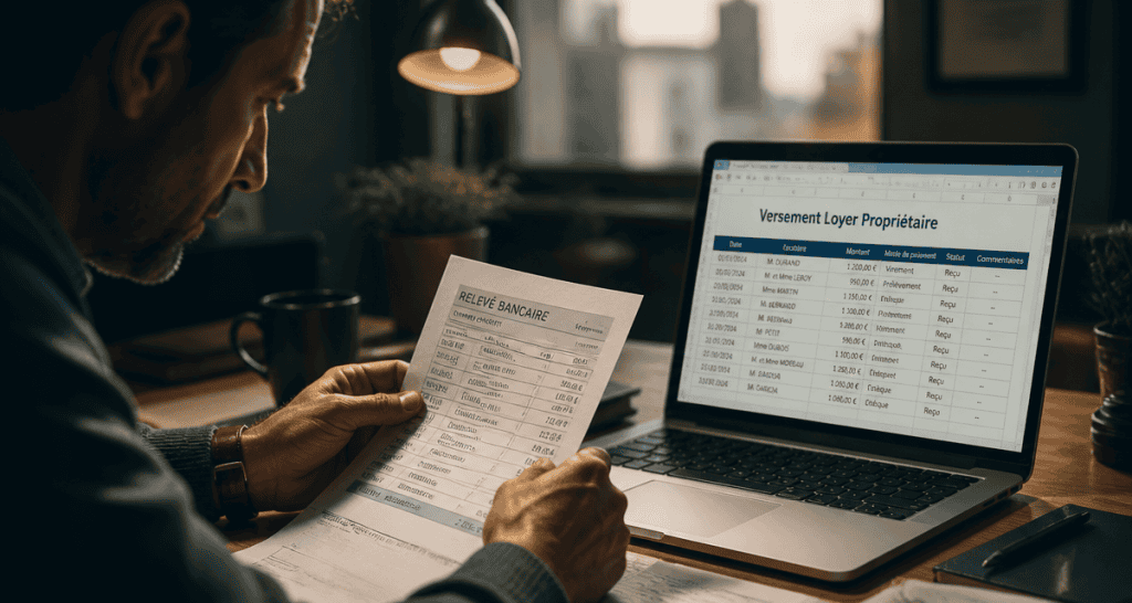 agence immobilière versement loyer au propriétaire