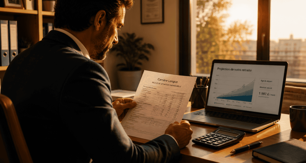 astuce partir en retraite plus tôt homme calcul retraite