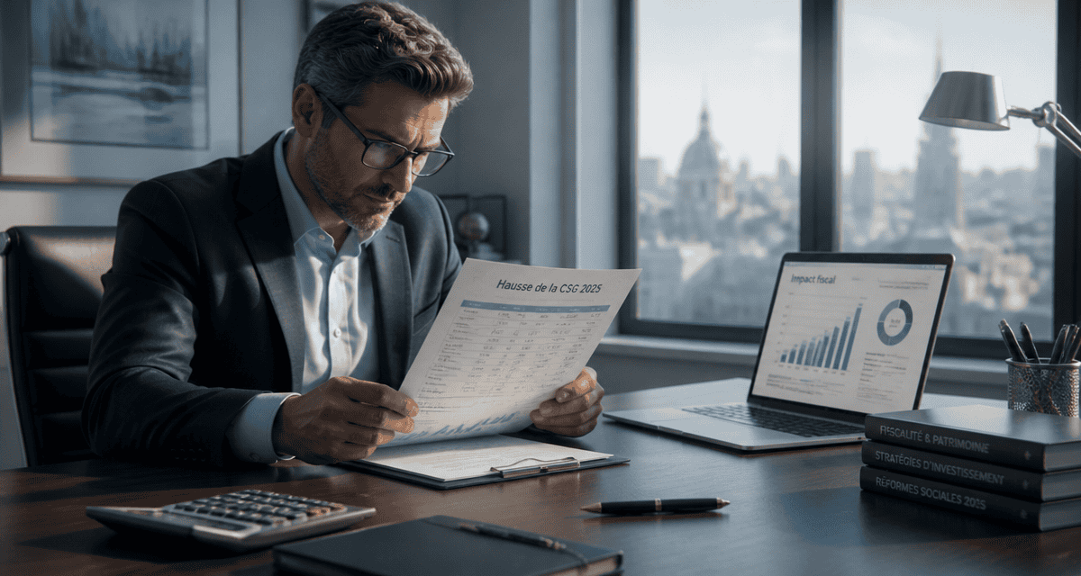 hausse csg revenus capital investisseur