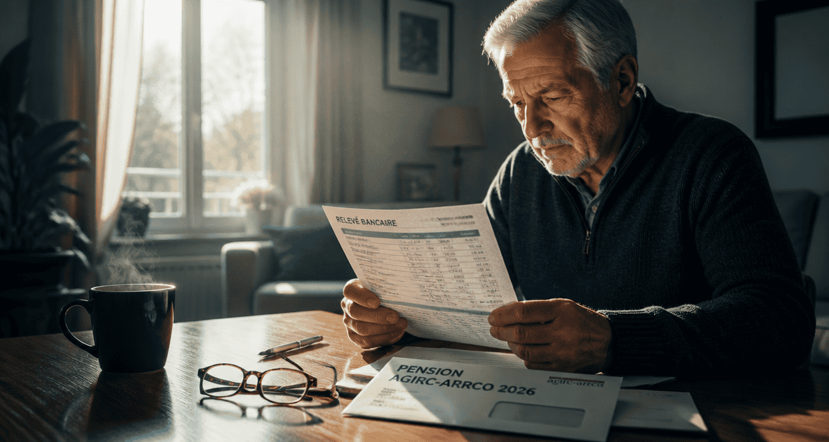 pension agirc arrco 2026 retraité relevé