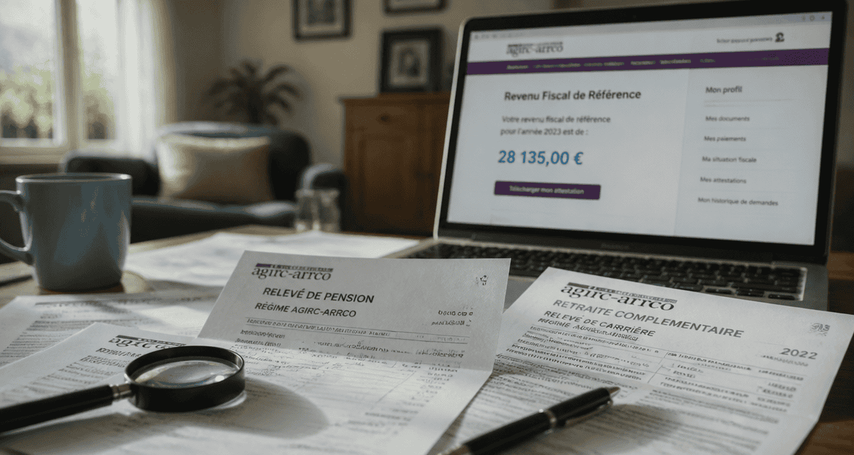 pourquoi la retraite agirc arrco a diminué relevé pension