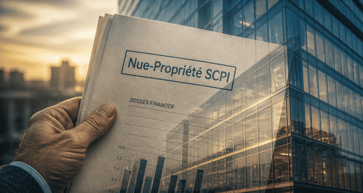 scpi en nue propriété main dossier immeuble