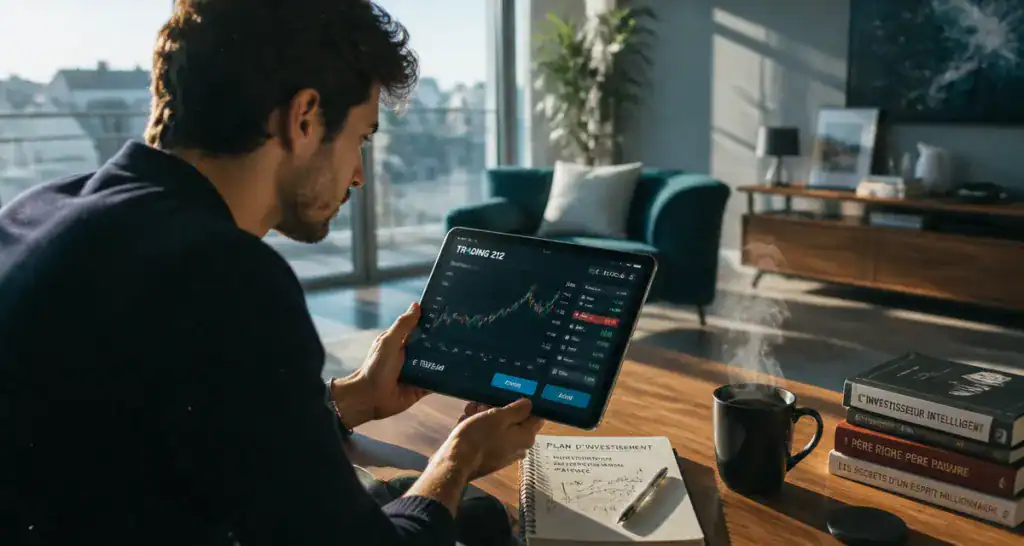 avis trading212 investisseur francais tablette